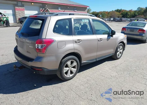 2015 Subaru Forester 2.5I из США, поврежденный, VIN JF2SJABC1FH830436